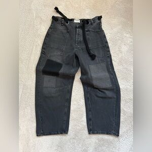 Free people jeans worn once